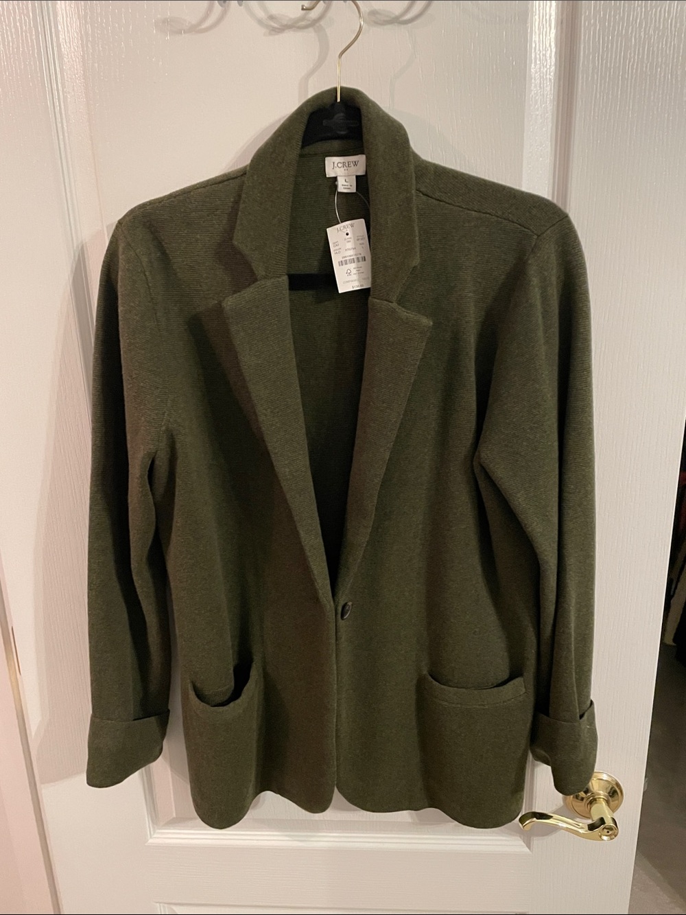 NWT J. Crew Schoolboy Sweater Blazer